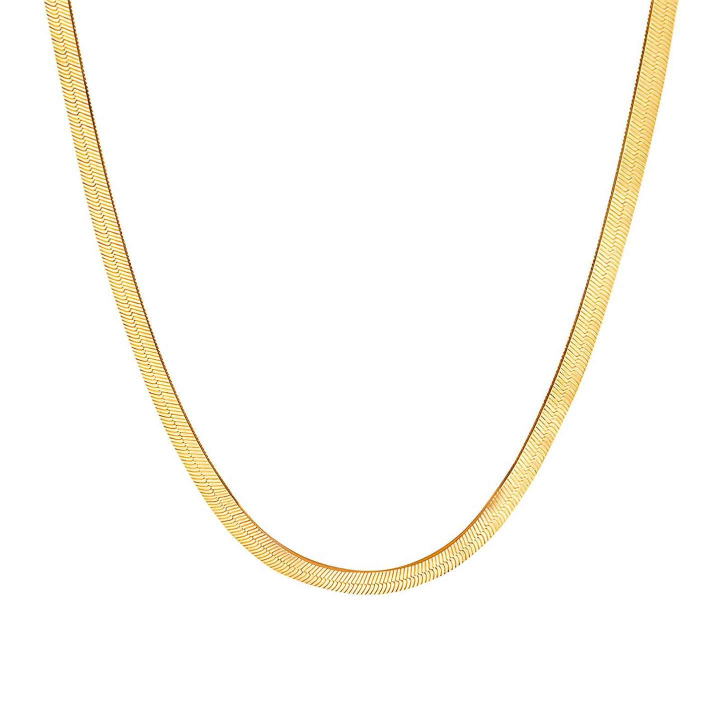 Dorothy stainless steel Silver snake chain