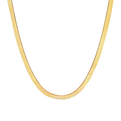 Dorothy stainless steel Silver snake chain