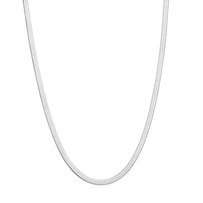 Dorothy stainless steel Silver snake chain