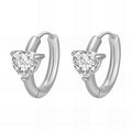 Lily Heart Hoops