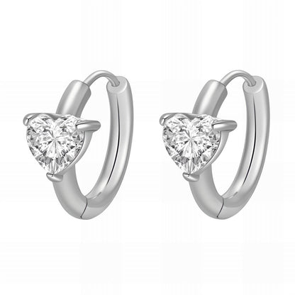 Lily Heart Hoops