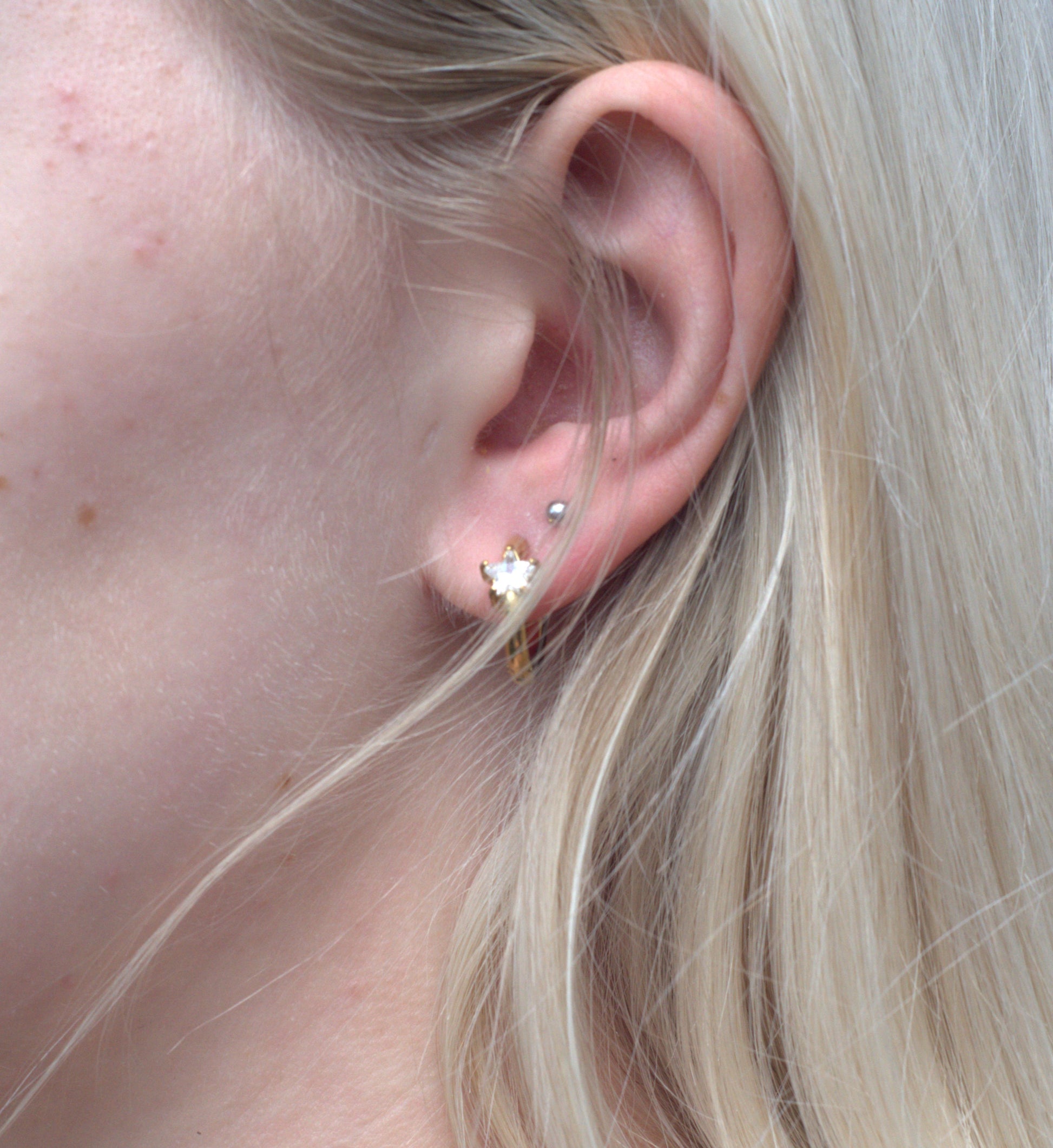 Lily Heart Hoops