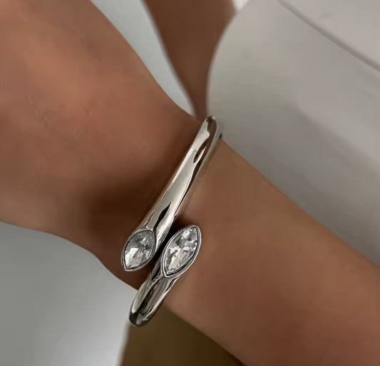 Denise Silver chunky cuff bangle