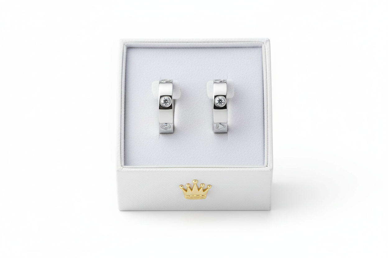 Harper Stainless Steel in White Gift Box