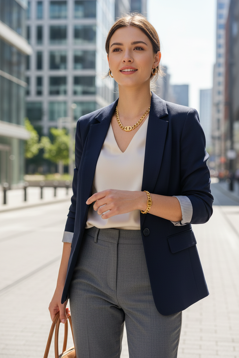 Jude Bracelet & Necklace - Work Look