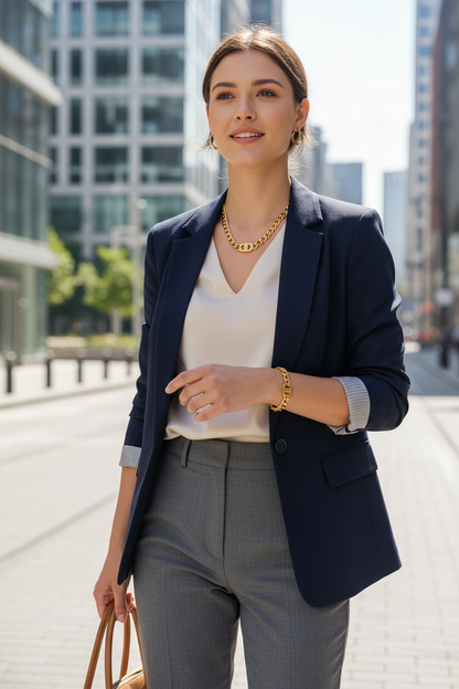 Jude Bracelet & Necklace - Work Look