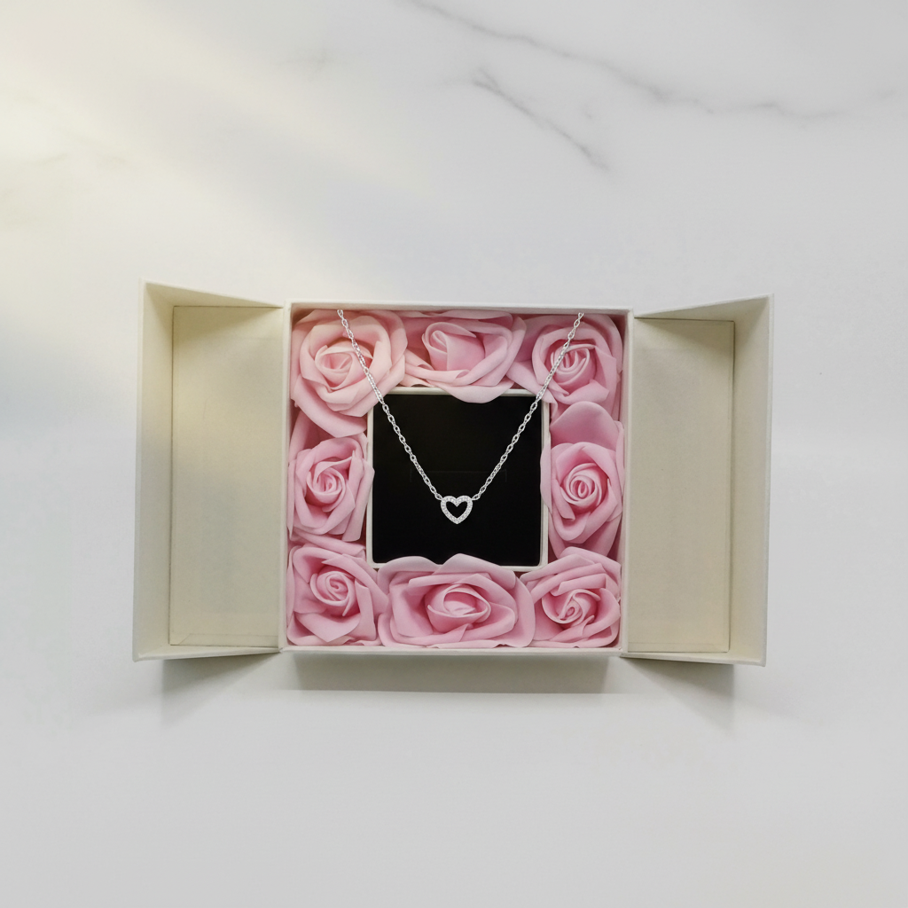 Mila in Pink Rose Gift Box