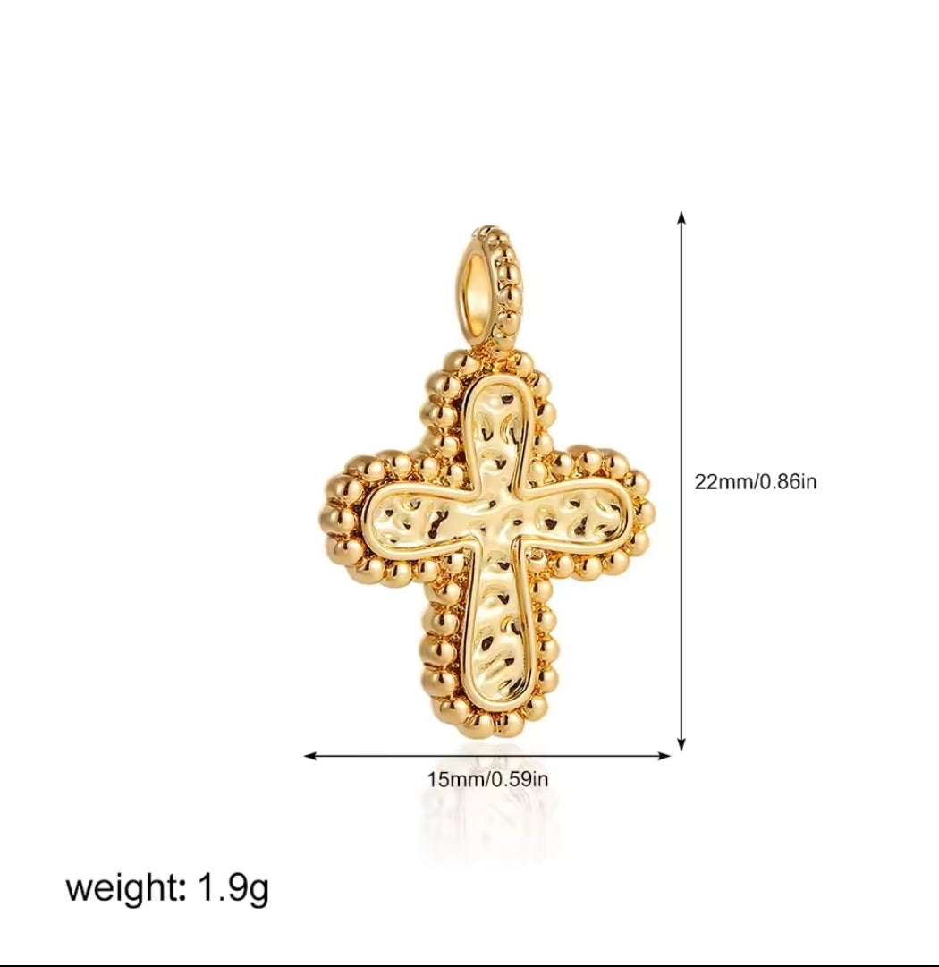 Small Cross Charm