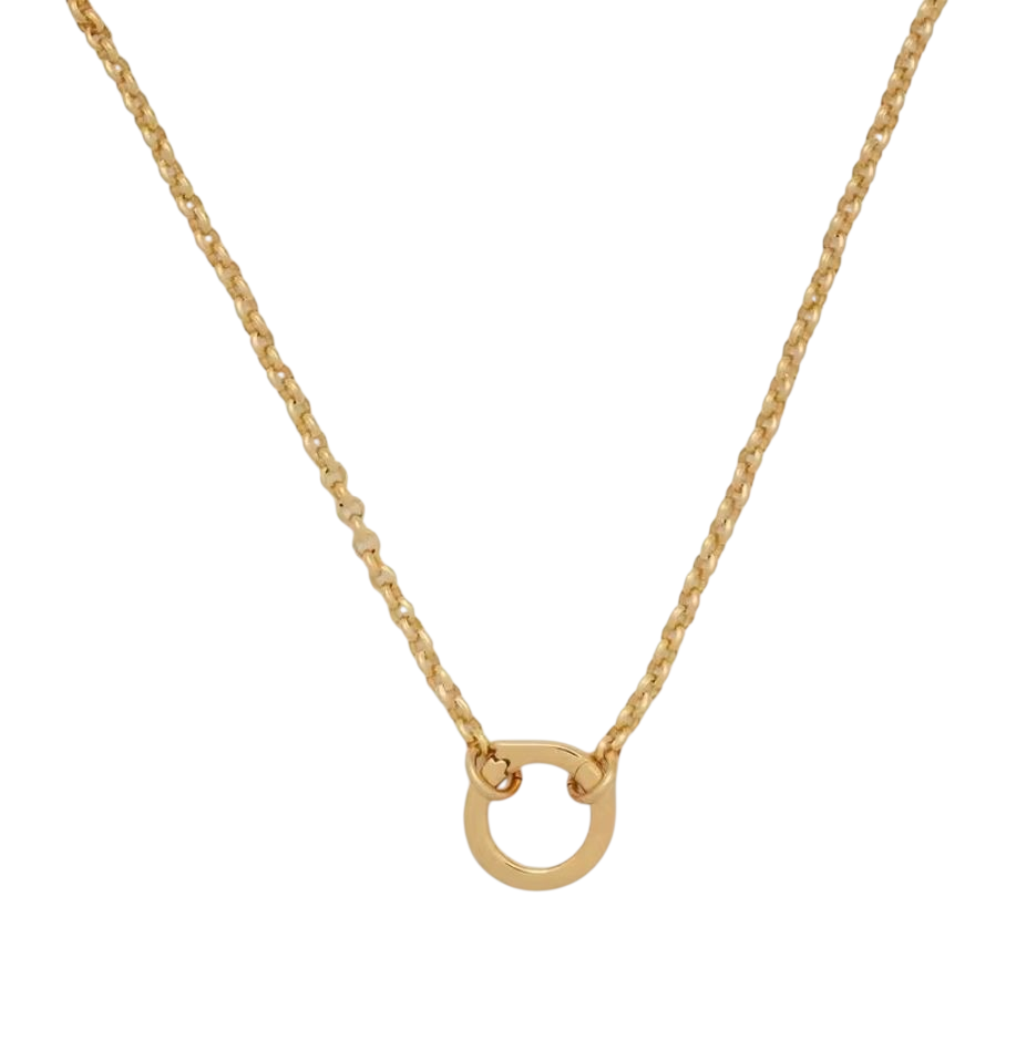 Maya Small Gold Charm Necklace