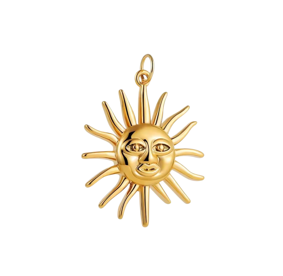Large Sun Charm